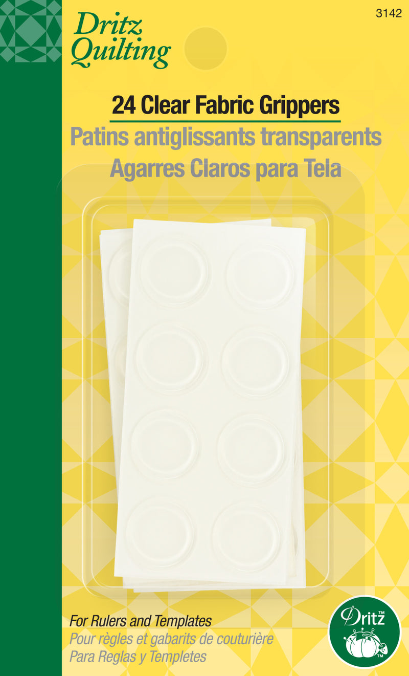 Load image into Gallery viewer, 3142|Dritz Clear Fabric Grippers, 24 pc