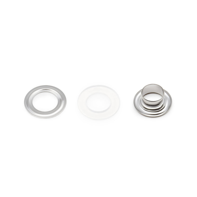 Load image into Gallery viewer, BK129|Dritz 1/4" 2-Part Eyelets & Tools, 72 Sets, Nickel