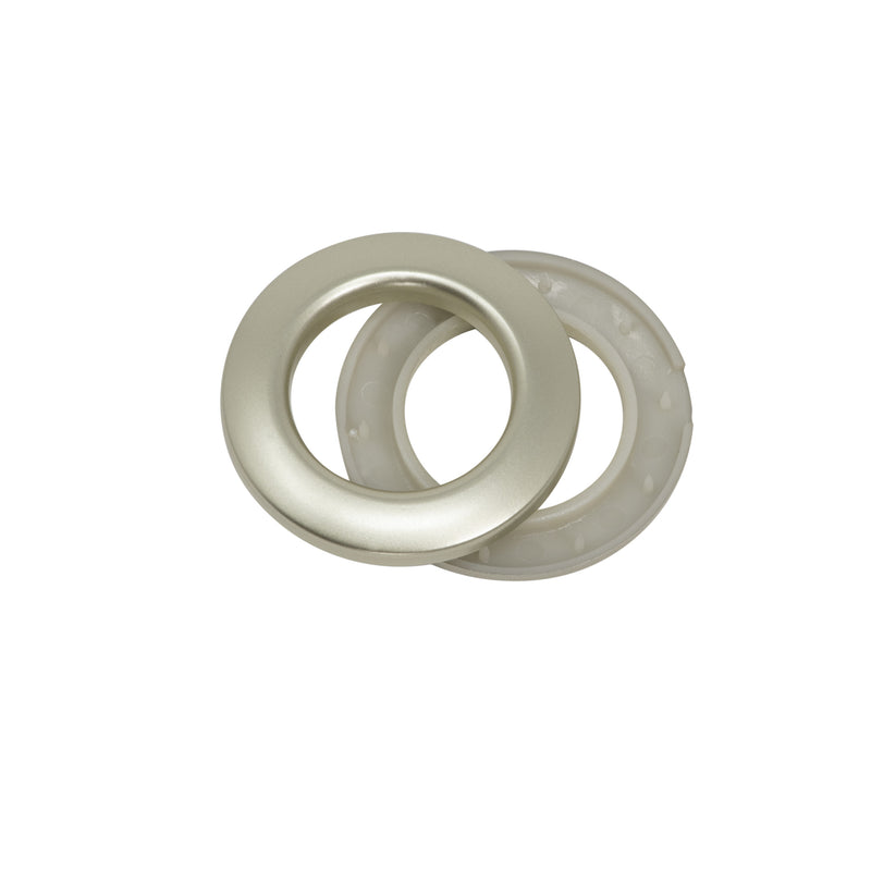 Load image into Gallery viewer, 44375|Dritz 1" Plastic Curtain Grommets, Champagne, 8 Sets