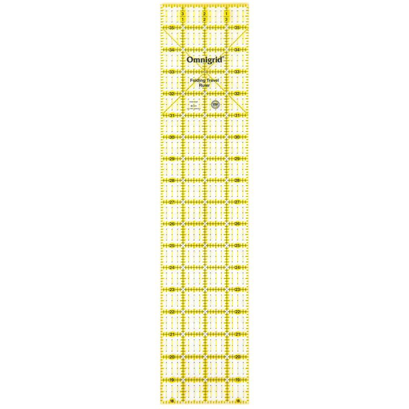 Load image into Gallery viewer, R436F|Omnigrid RECTANGLE FOLDING RULER
