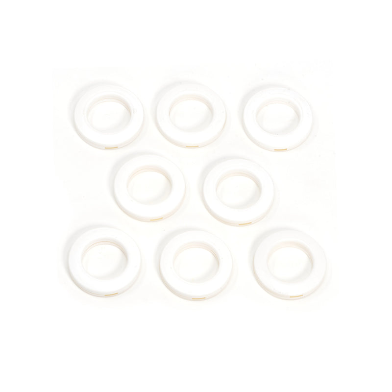 Load image into Gallery viewer, 44371|Dritz 1" Plastic Curtain Grommets, White, 8 Sets