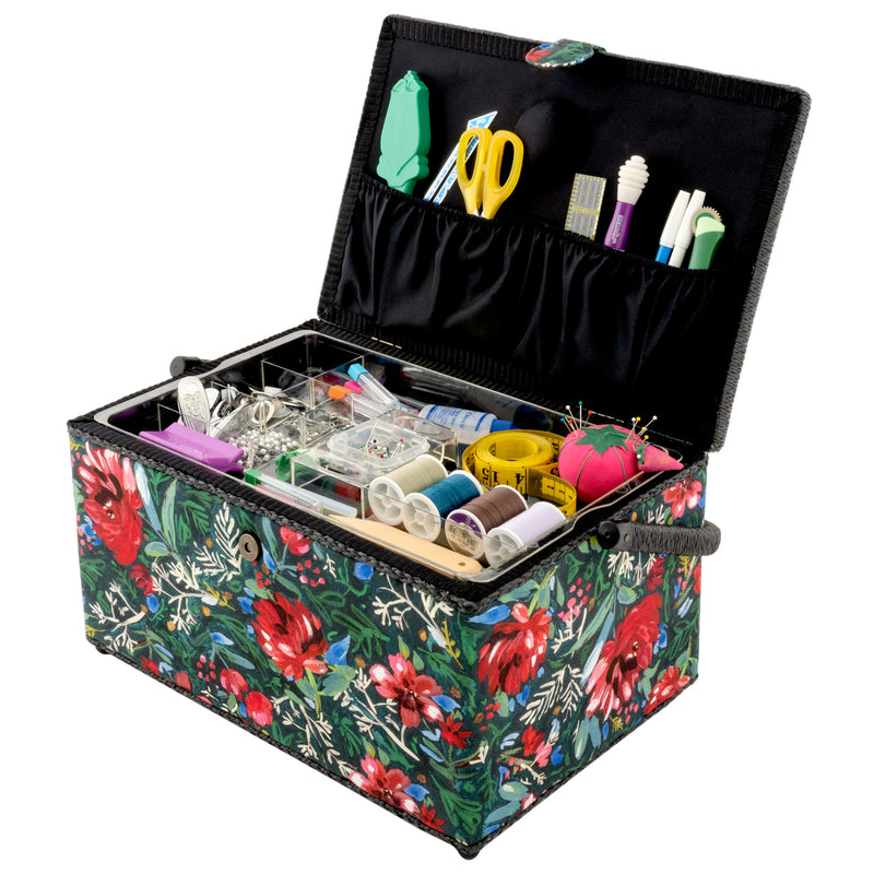 Load image into Gallery viewer, Z10033-29311|Dritz Rectangular Sewing Basket, XL