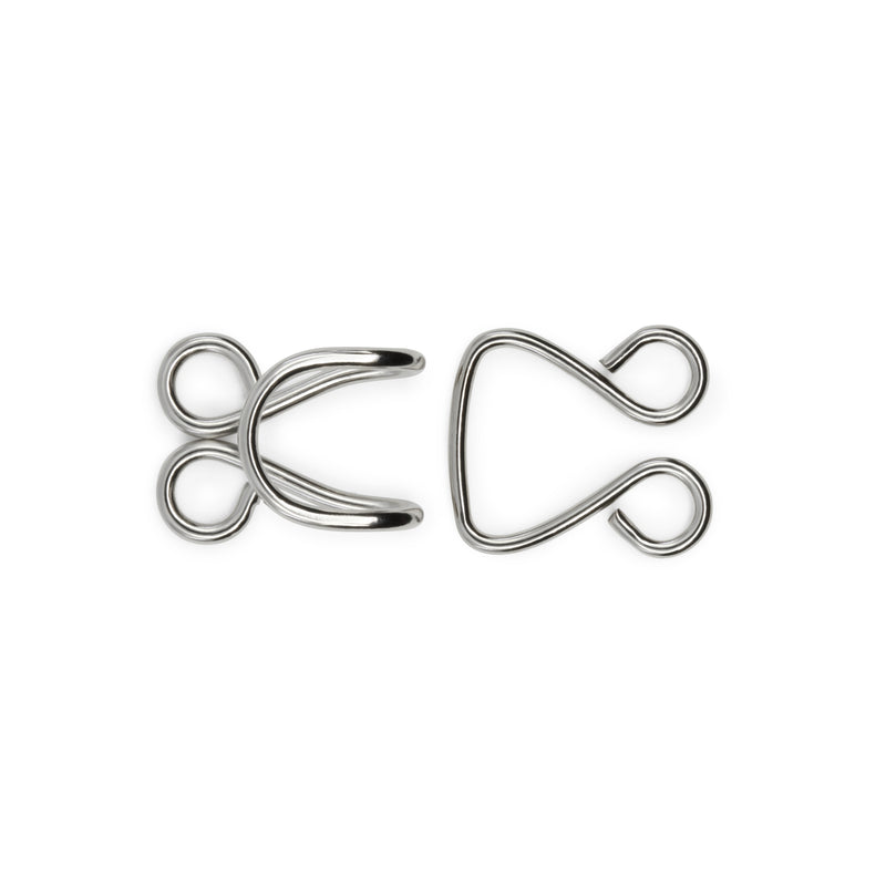 Load image into Gallery viewer, 98-65|Dritz Extra-Large Hooks & Eyes, 3 Sets, Nickel