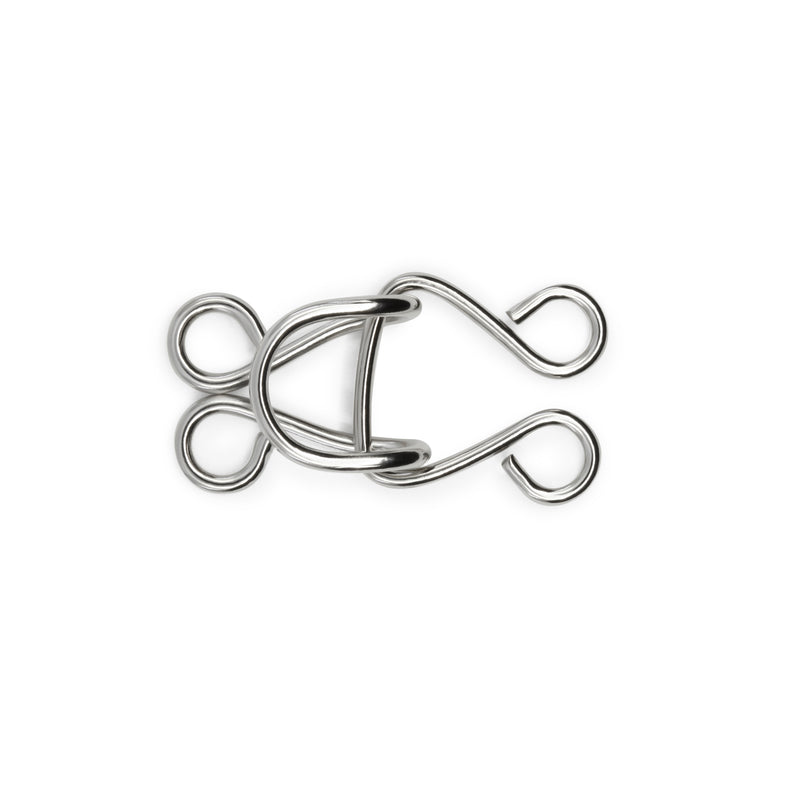 Load image into Gallery viewer, 98-65|Dritz Extra-Large Hooks & Eyes, 3 Sets, Nickel