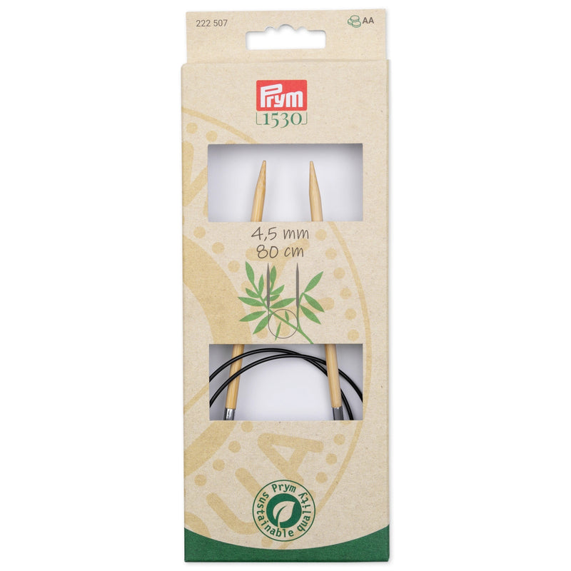 Load image into Gallery viewer, 222507|Prym 32" (80 cm) Circular Bamboo Knitting Needles, US 7 (4.5 mm)