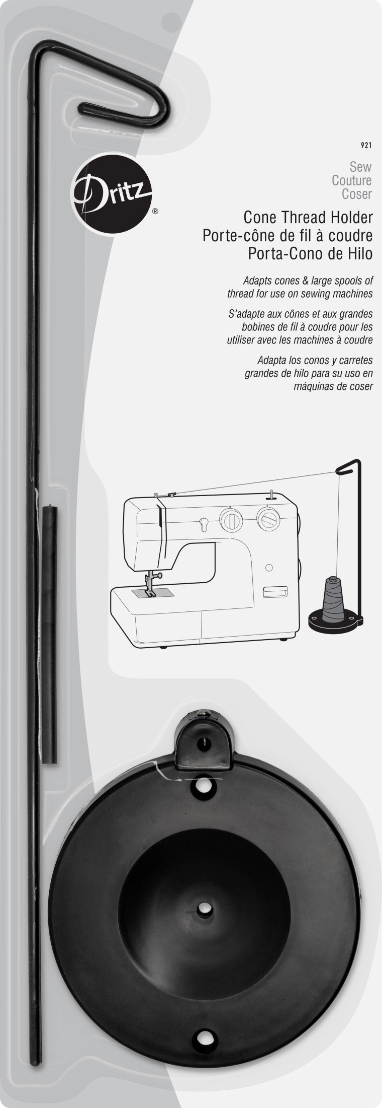 Load image into Gallery viewer, 921|Dritz Cone Thread Holder
