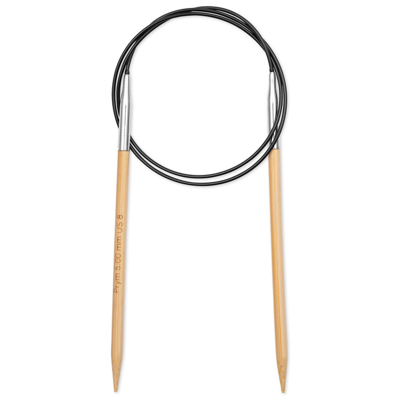 Load image into Gallery viewer, 222508|Prym 32" (80 cm) Circular Bamboo Knitting Needles, US 8 (5 mm)
