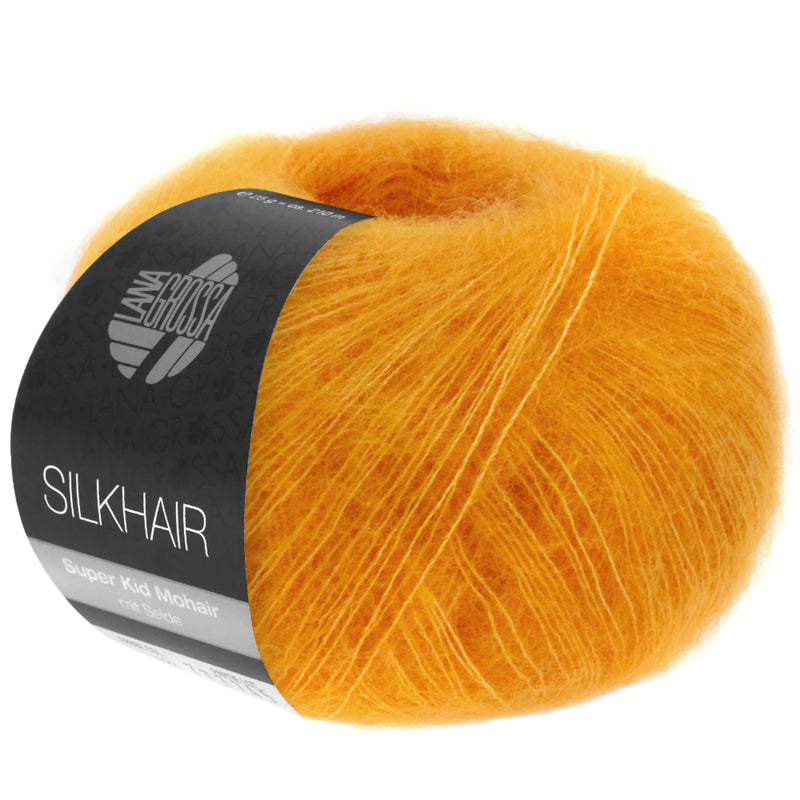 Load image into Gallery viewer, 5710176|Lana Grossa Silkhair Yarn, Golden Yellow