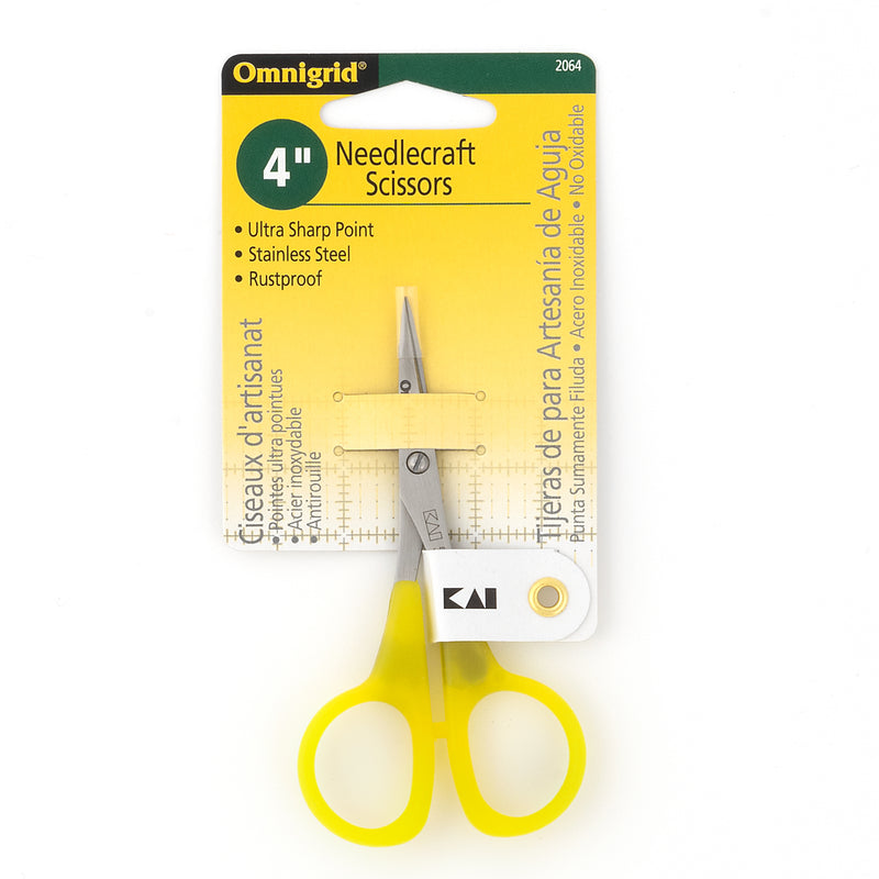 Load image into Gallery viewer, 2064|Omnigrid 4" Embroidery Scissors, Stainless Steel