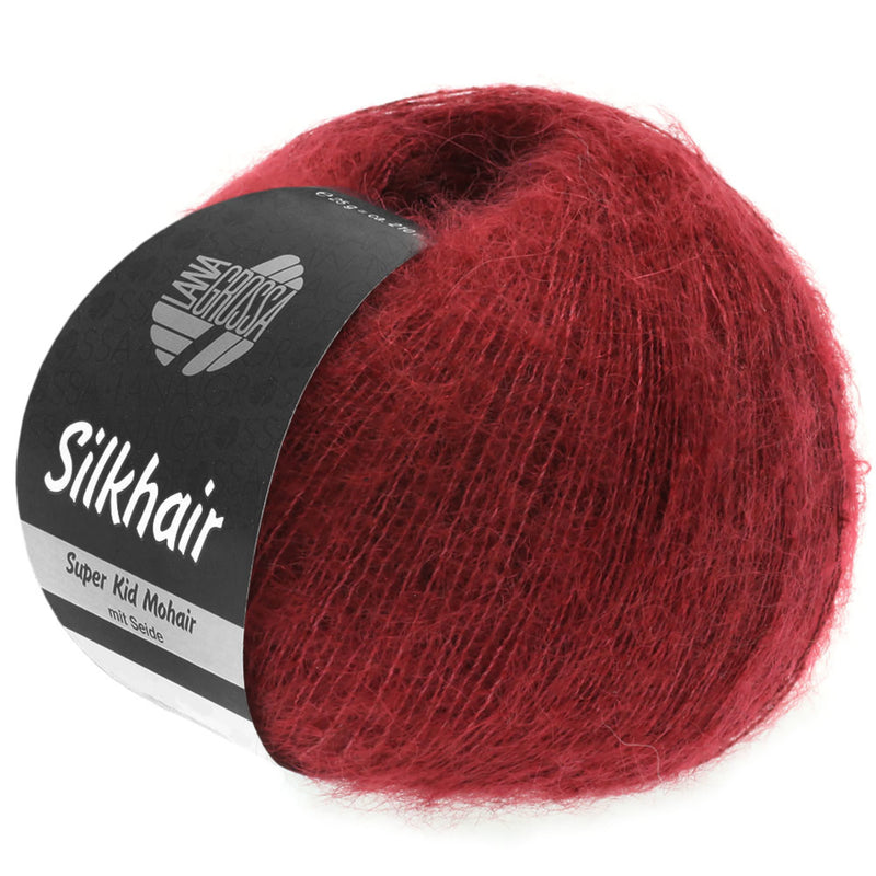 Load image into Gallery viewer, 5710113|Lana Grossa Silkhair Yarn, Bordeaux