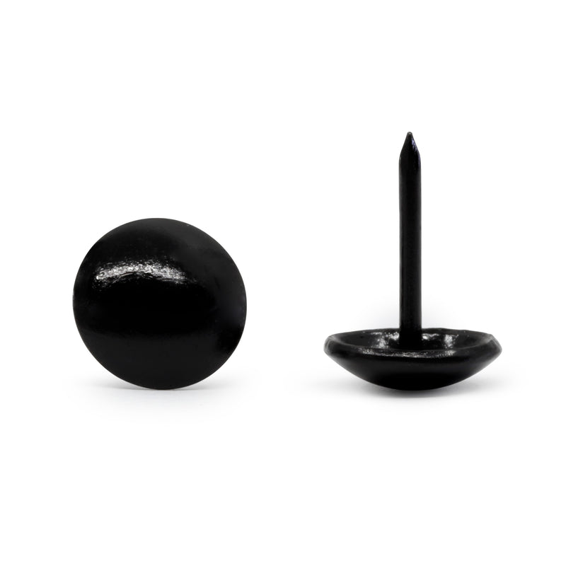 Load image into Gallery viewer, 9017|Dritz 7/16" Smooth Decorative Nails, Black, 24 pc