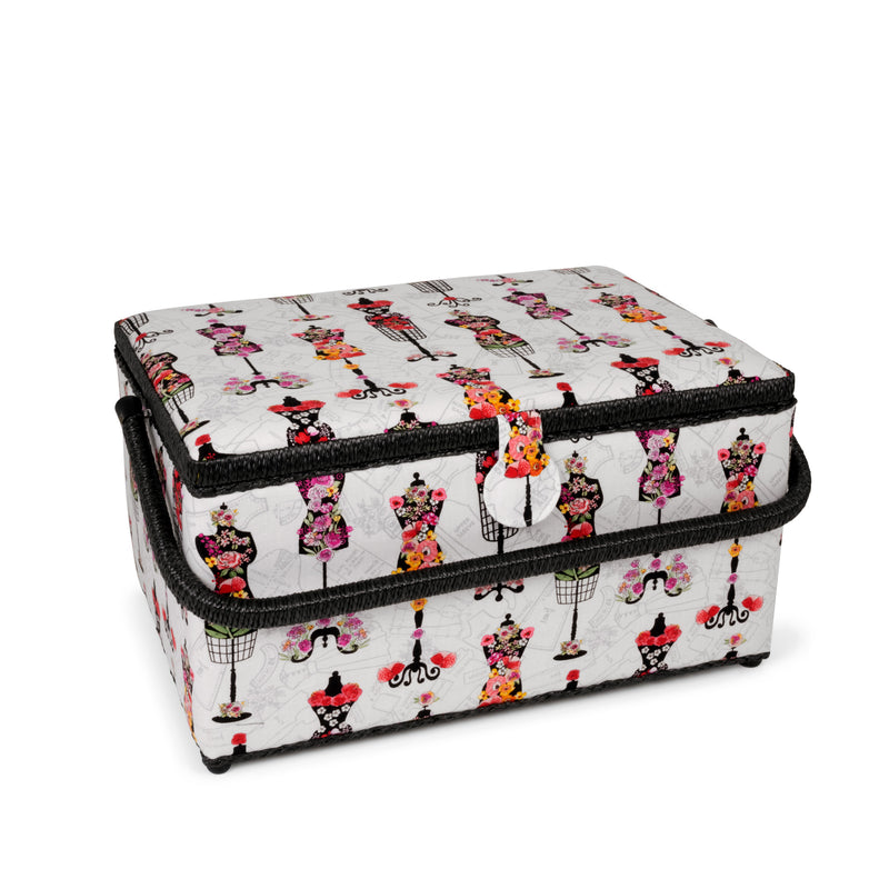 Load image into Gallery viewer, Z10033-221|Dritz Rectangular Sewing Basket, XL
