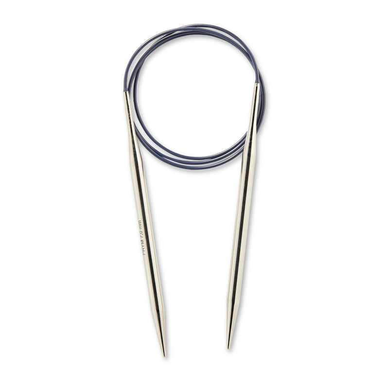 Load image into Gallery viewer, 212196|Prym 40" Circular Brass Knitting Needles, 7mm