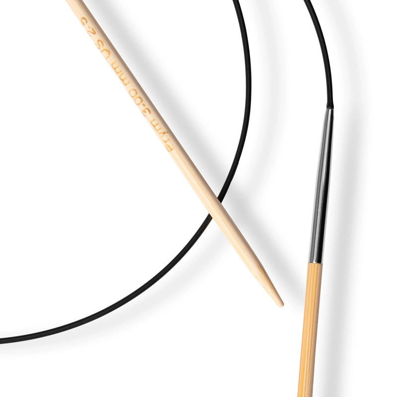 Load image into Gallery viewer, 222504|Prym 32" (80 cm) Circular Bamboo Knitting Needles, US 2.5 (3 mm)