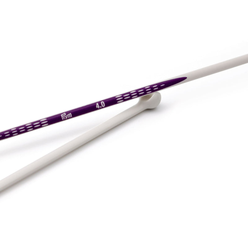 Chargez l'image dans la visionneuse de la galerie, 190304|Prym 12" Ergonomic Single Point Knitting Needles, 4mm