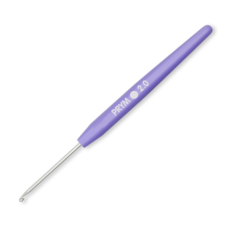 Cargue la imagen en el visor de la galería, 57500|Prym Soft Grip Aluminum Crochet Hook Set, 2-6mm