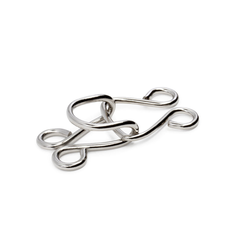 Load image into Gallery viewer, 98-65|Dritz Extra-Large Hooks & Eyes, 3 Sets, Nickel