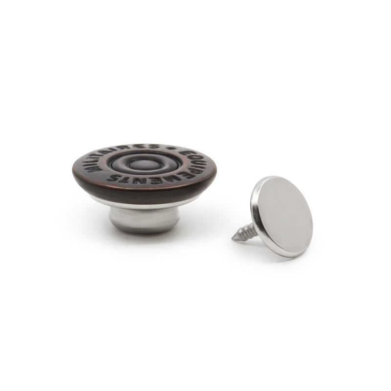 Load image into Gallery viewer, 9|Dritz 5/8" Dungaree Buttons, 4 pc, Copper