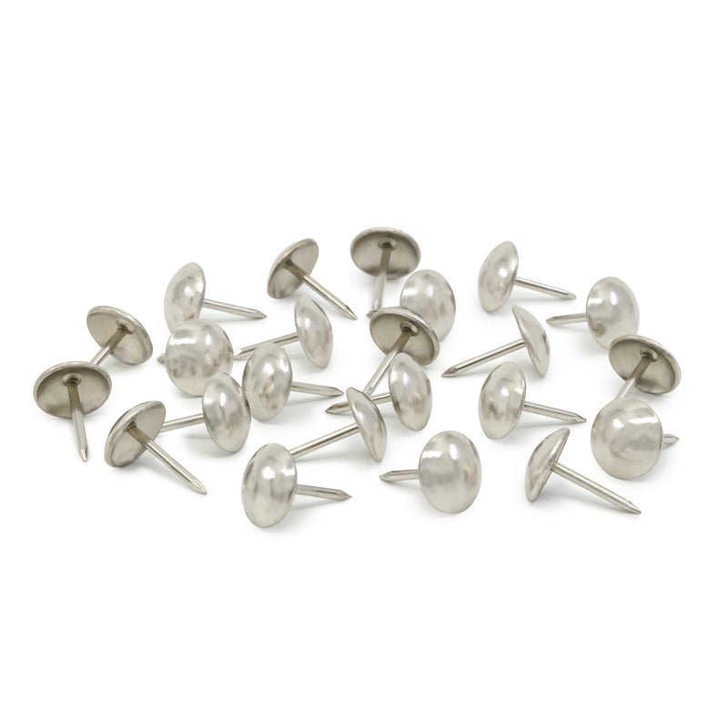 Load image into Gallery viewer, 9014|Dritz 7/16" Smooth Decorative Nails, Nickel, 24 pc