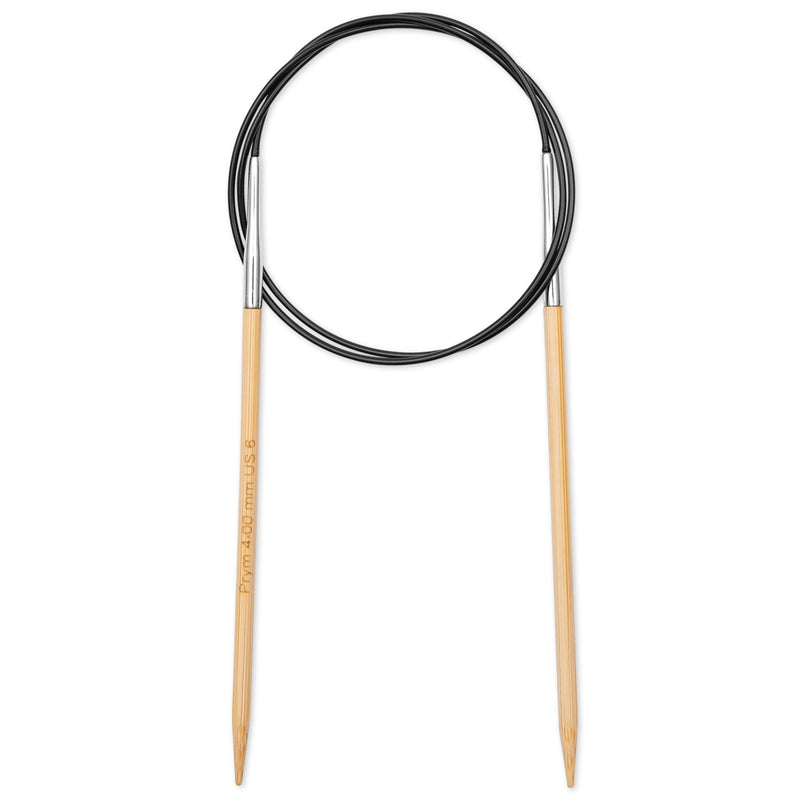 Load image into Gallery viewer, 222506|Prym 32" (80 cm) Circular Bamboo Knitting Needles, US 6 (4 mm)