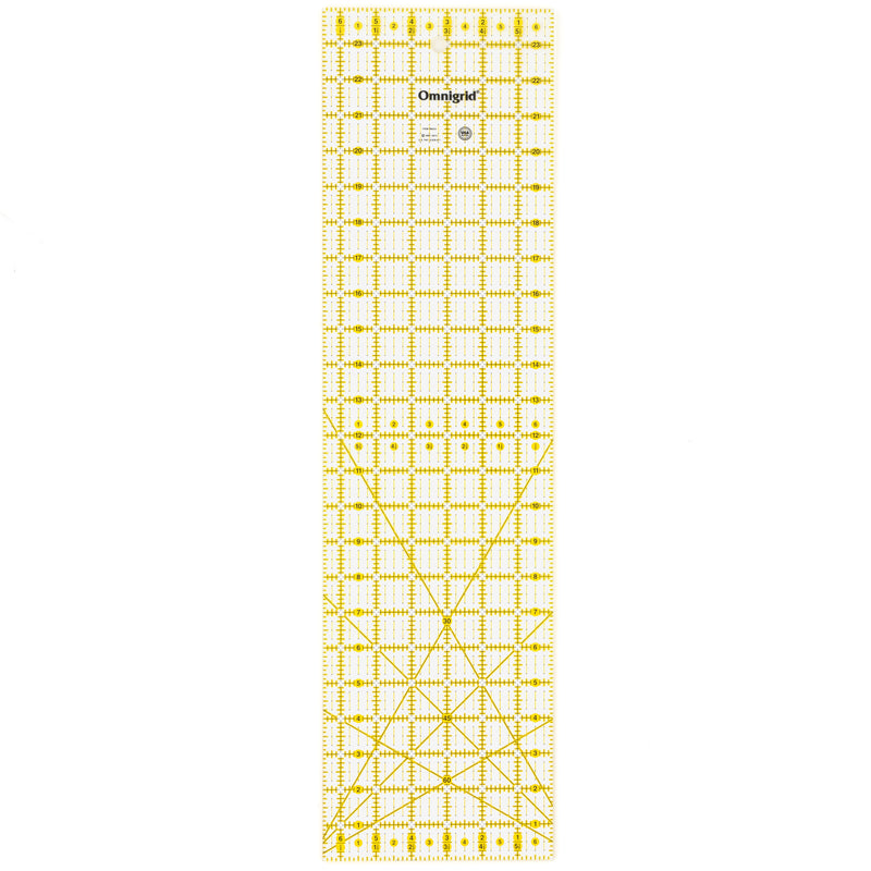 Load image into Gallery viewer, R6524|Omnigrid Rectangle Ruler, 6-1/2" x 24"