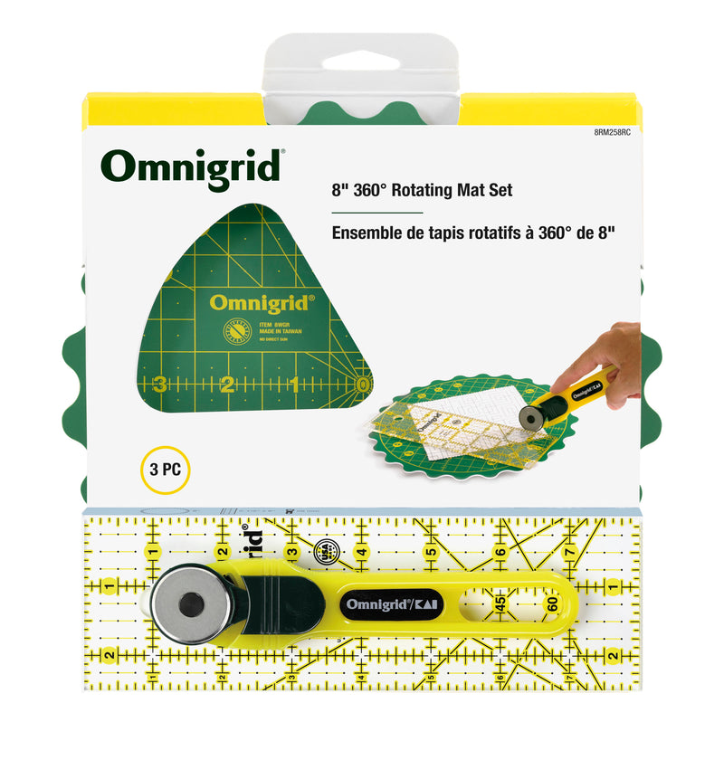 Cargue la imagen en el visor de la galería, 8RM258RC|Omnigrid 8" 360° Rotating Mat Set