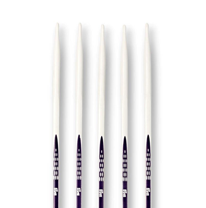 Chargez l'image dans la visionneuse de la galerie, 57053|Prym 8" Ergonomic Double Point Knitting Needles, US 6 (4mm)