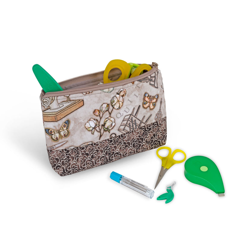 Load image into Gallery viewer, Z10455|Dritz Rectangular Sewing Basket with Zippered Case, Large