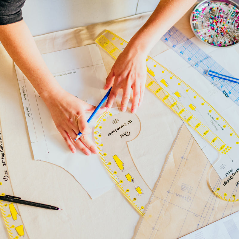 Load image into Gallery viewer, 855|Dritz Design Ruler Trio, 3 Sewing Rulers, Clear