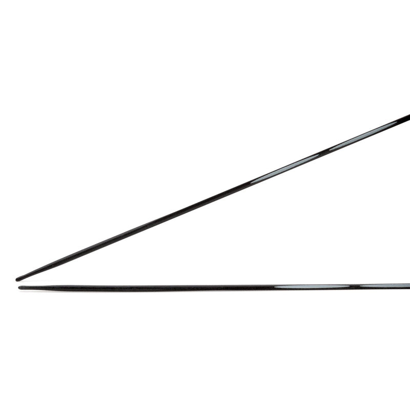 Chargez l'image dans la visionneuse de la galerie, 194220|Prym 8" Ergonomic Double Point Knitting Needles, Carbon, 2.0mm