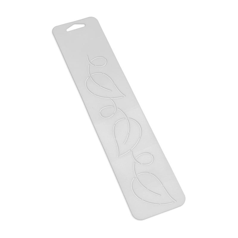 Cargue la imagen en el visor de la galería, 3296|Dritz 3" Curvy Leaf Border Stencil