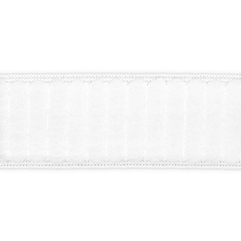 Cargue la imagen en el visor de la galería, 9393W|Dritz 1" Plush-Back Elastic, White, 1 yd