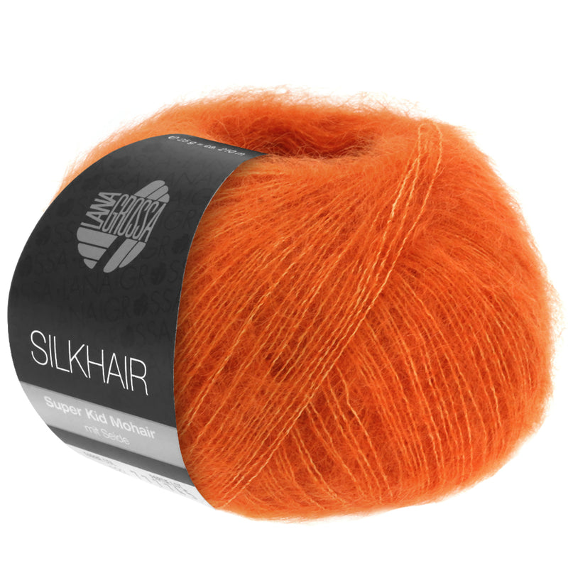 Load image into Gallery viewer, 5710171|Lana Grossa Silkhair Yarn, Orange
