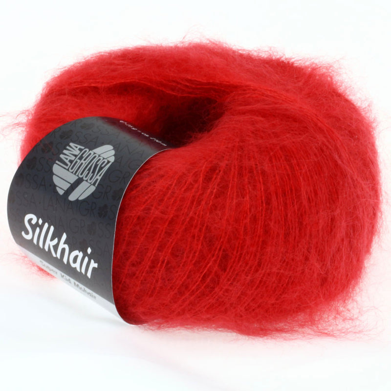 Load image into Gallery viewer, 5710008|Lana Grossa Silkhair Yarn, Cherry Red