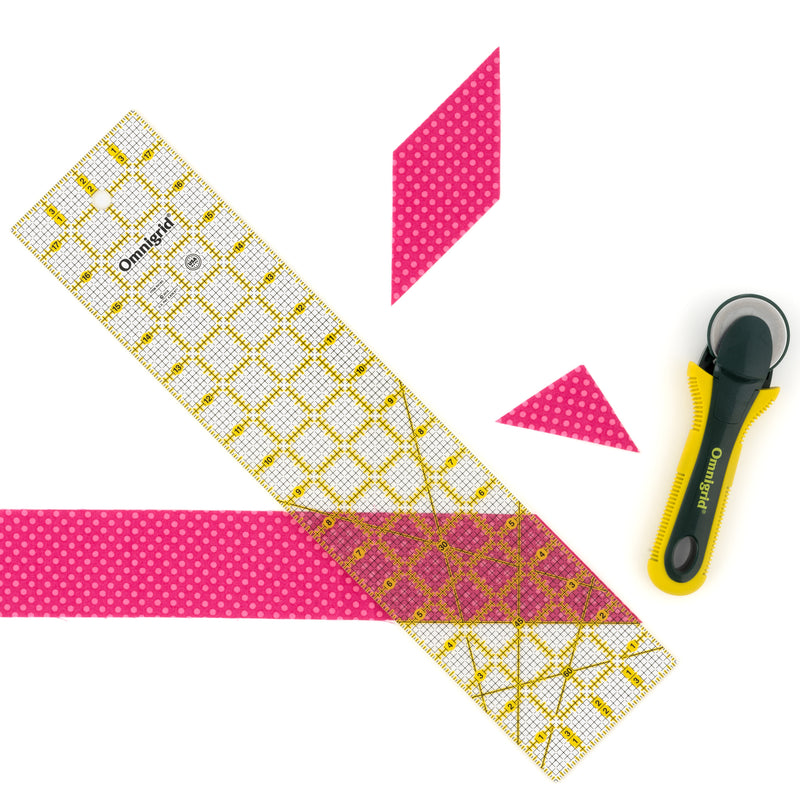 Load image into Gallery viewer, R418G|Omnigrid Rectangle Grid Ruler, 4" x 18"