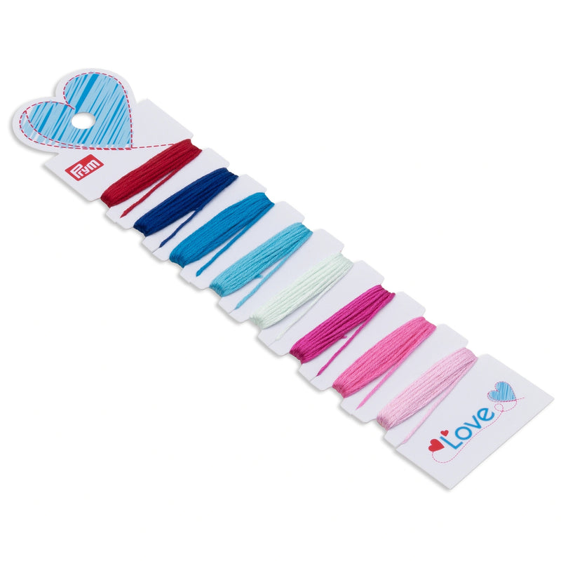 Cargue la imagen en el visor de la galería, 610642|Prym Embroidery Thread Card, Summer Colors