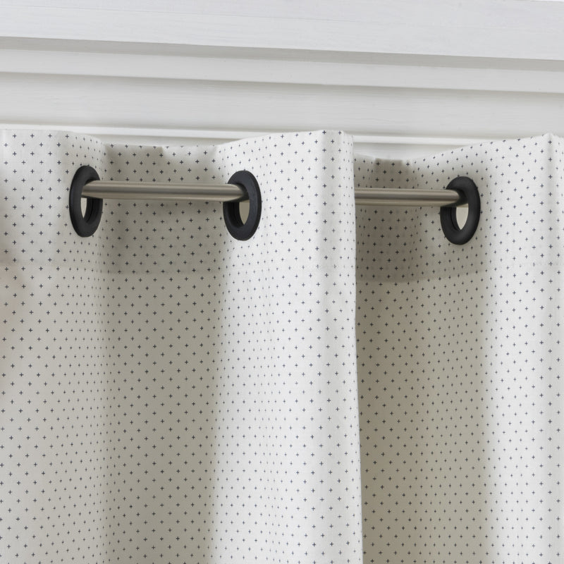 Load image into Gallery viewer, 44372|Dritz 1" Plastic Curtain Grommets, Black, 8 Sets