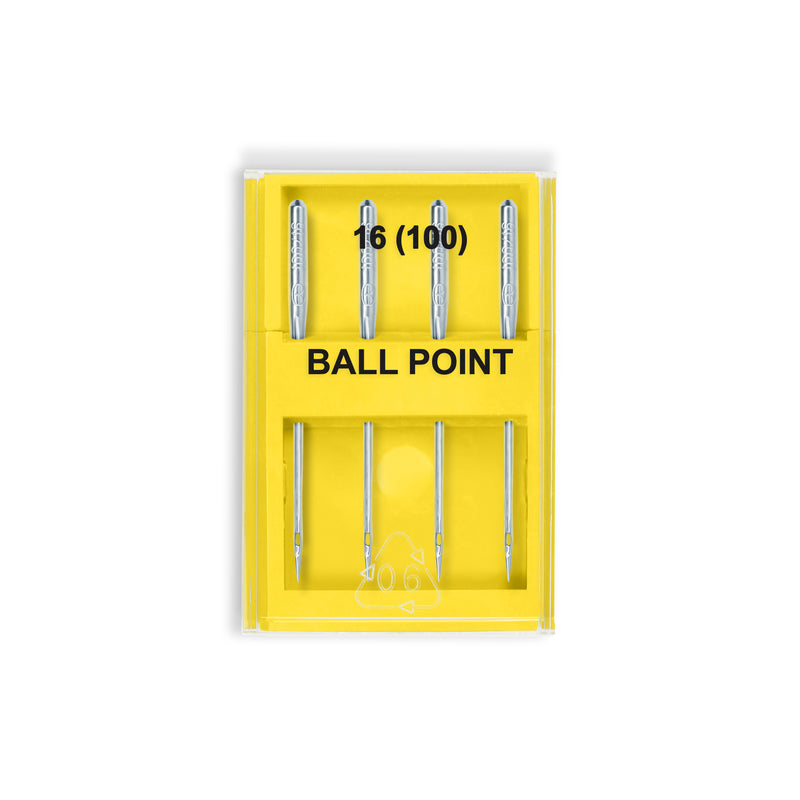 Load image into Gallery viewer, 58-100|Dritz Ballpoint Machine Needles, Size 16 (100), 4 pc
