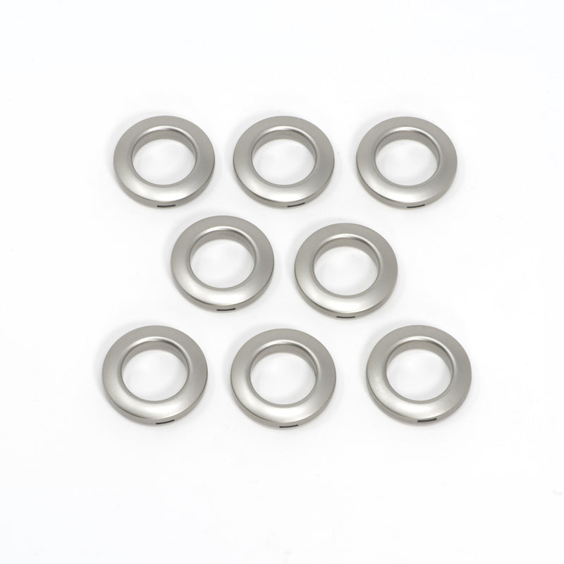 Load image into Gallery viewer, 44458|Dritz 1" Plastic Curtain Grommets, Pewter, 8 Sets