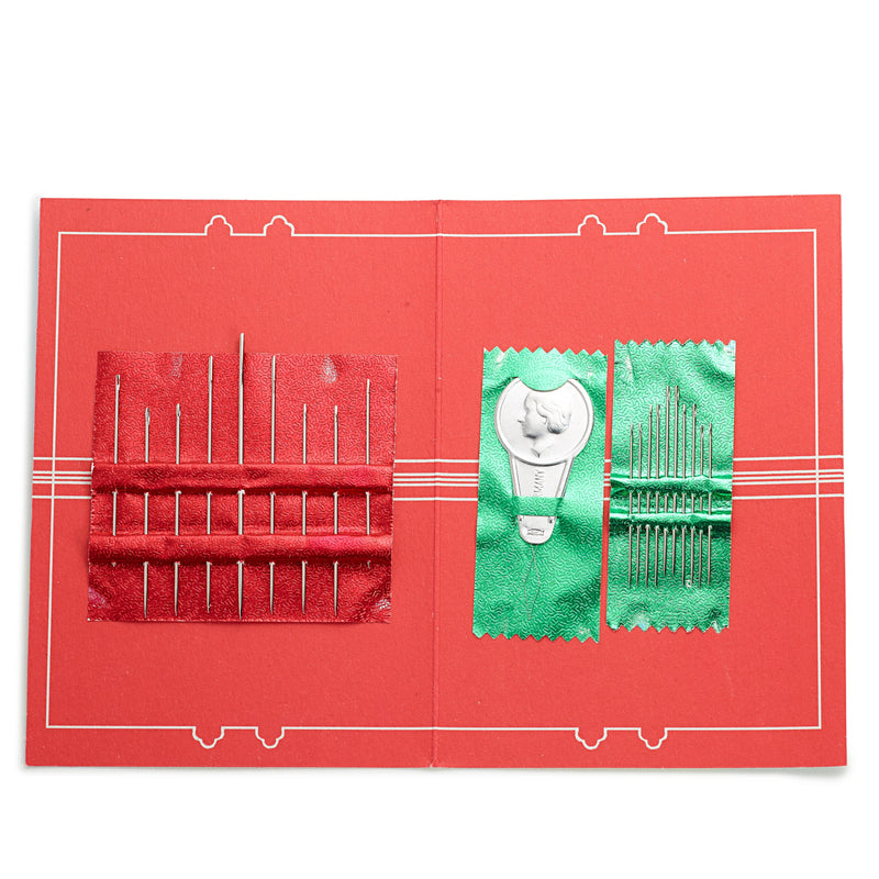 Load image into Gallery viewer, 128147|Prym Darning Hand Needles & Threader with Needle Folder, Assorted, 19 pc