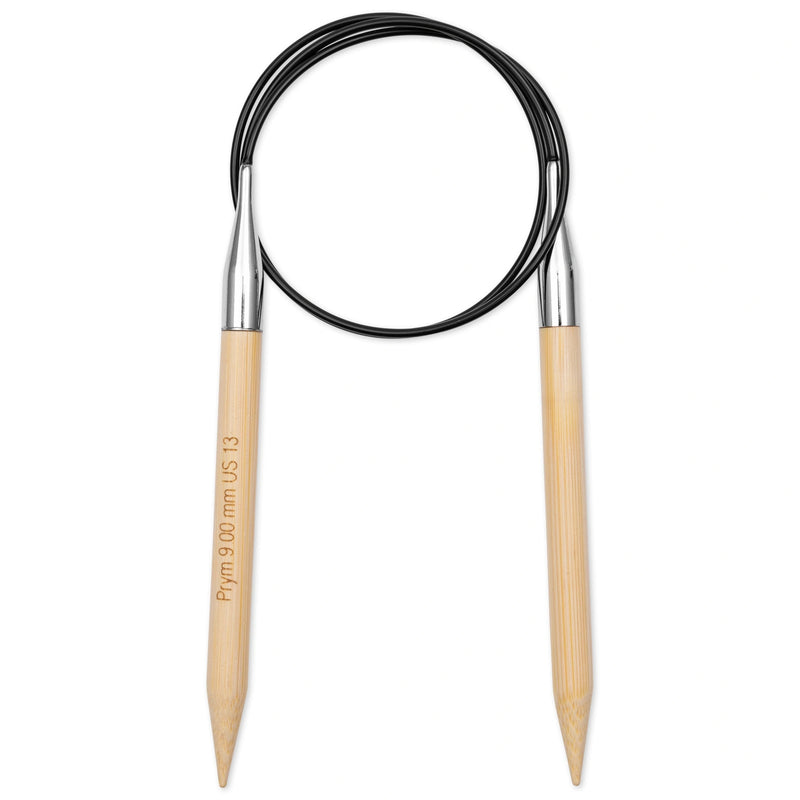 Load image into Gallery viewer, 222539|Prym 32" (80 cm) Circular Bamboo Knitting Needles, US 13 (9 mm)