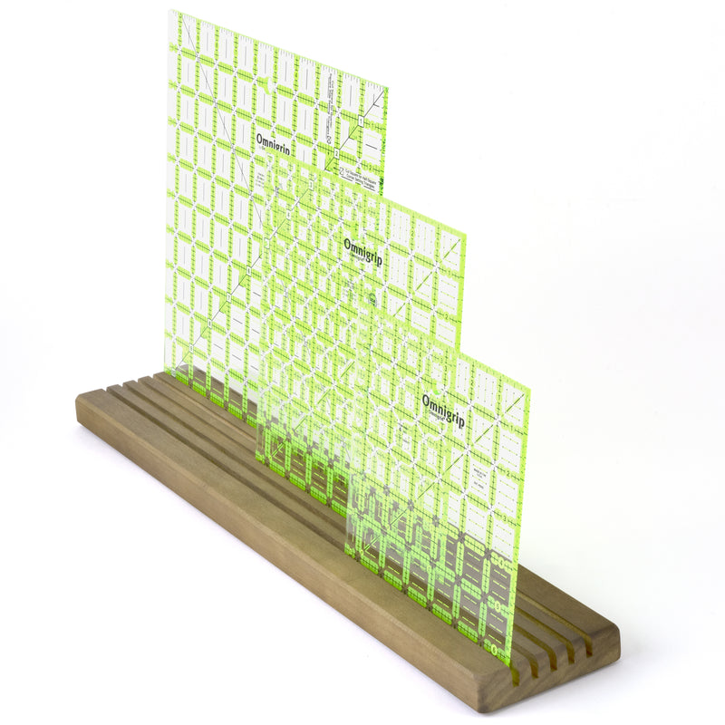 Load image into Gallery viewer, WRR|Omnigrid Wooden Ruler Rack