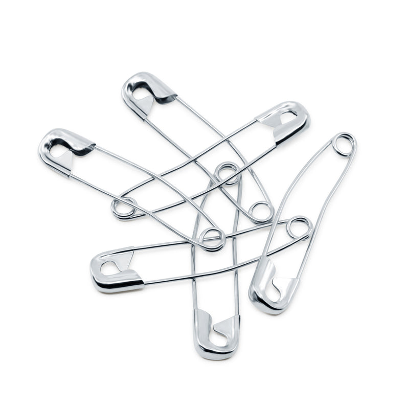 Load image into Gallery viewer, 3013|Dritz 2" Curved Basting Pins, Nickel, 40 pc