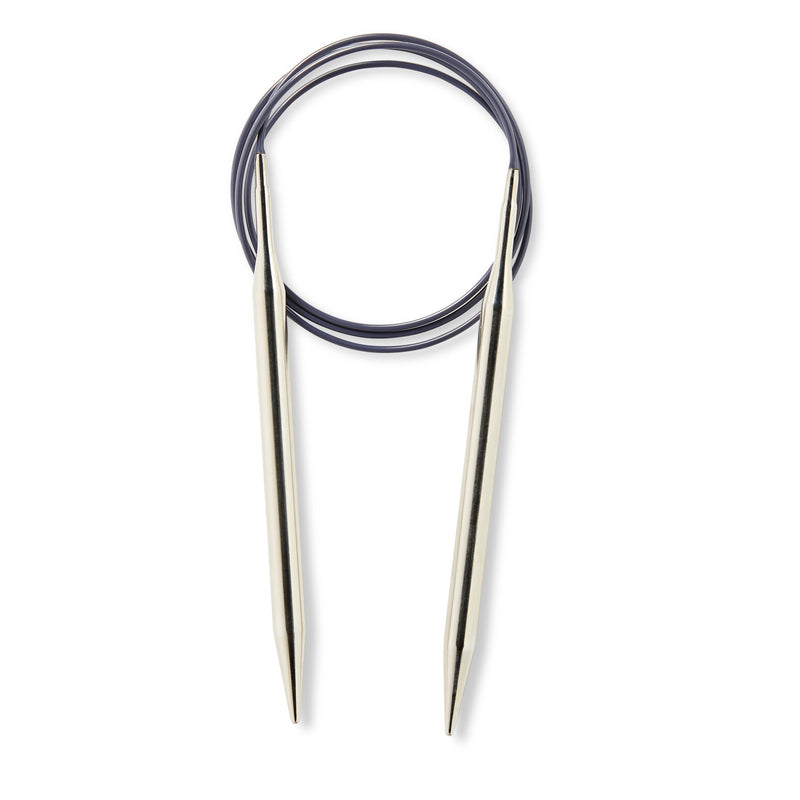 Load image into Gallery viewer, 212216|Prym 40" Circular Brass Knitting Needles, 8mm