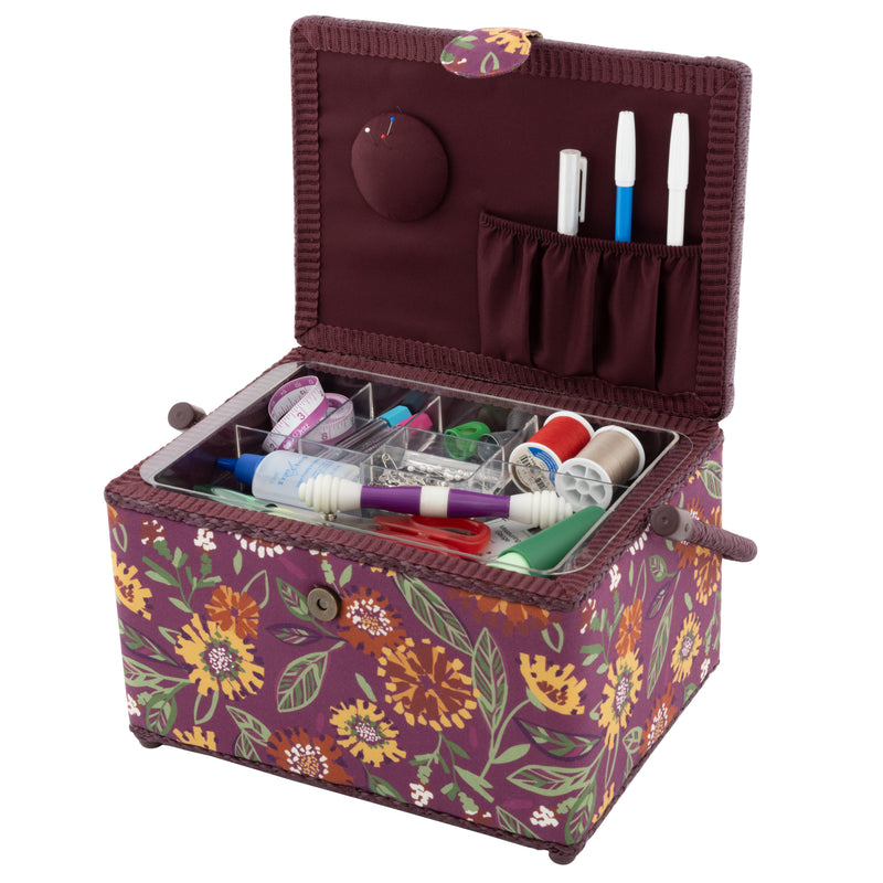 Load image into Gallery viewer, Z10051-47004|Dritz Rectangular Sewing Basket, Large
