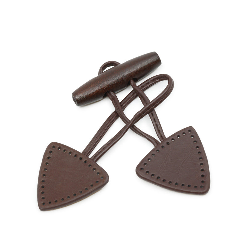 Load image into Gallery viewer, 454-11|Dritz Sew-On Toggle, 1 pc, Brown