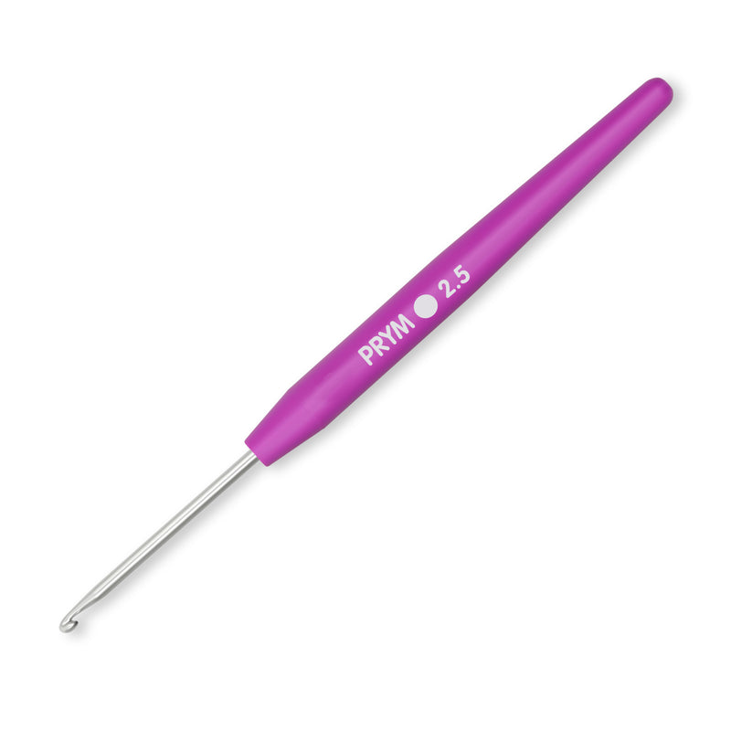Cargue la imagen en el visor de la galería, 57500|Prym Soft Grip Aluminum Crochet Hook Set, 2-6mm