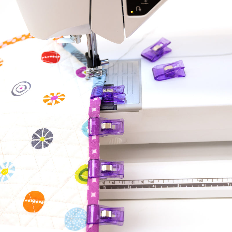Load image into Gallery viewer, 955|Dritz Fabric & Craft Clips, Purple, 12 pc