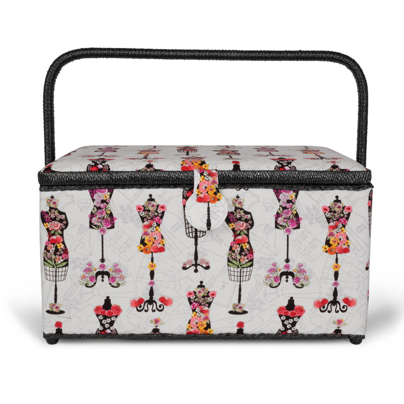 Load image into Gallery viewer, Z10033-221|Dritz Rectangular Sewing Basket, XL