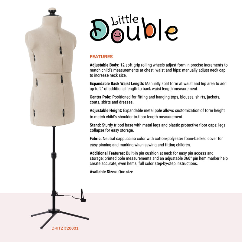 Load image into Gallery viewer, 20001|Dritz Little Double Adjustable Form, Child